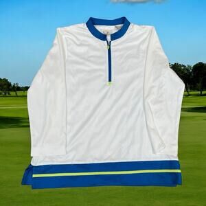 EP Pro Tour Tech Womens Size Medium Golf Shirt 1/4 Zip Long Sleeve Pullover